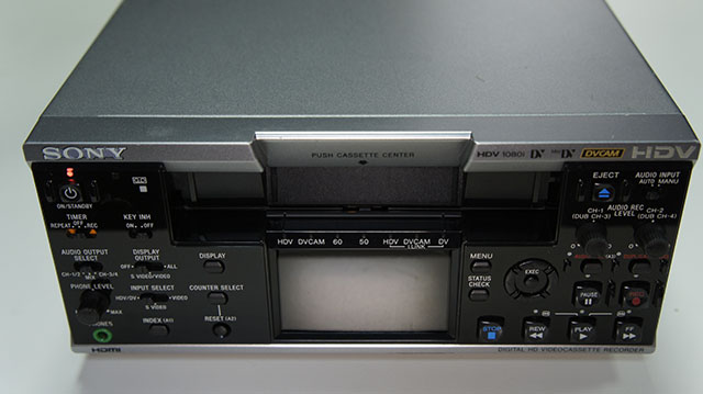 中古商品SONY HVR-M25 DV/DVCAM/HDV錄放影機-精彩視聽器材有限公司